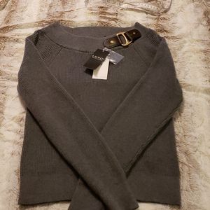 Ralph Lauren Sweater NWT w/Buckle Detail Small